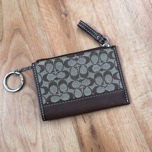 Coach chain wallet